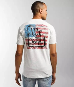 'Howitzer' Men's We Flag Short Sleeve Tee - Oatmeal -Shoe Joy Shop 089772bc6df2abe11755c5a93624b503v3 1024x1024@2x
