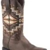 'Roper' Women's Monterey Aztec Western Square Toe - Brown / Aztec -Shoe Joy Shop 0902109052917 1024x1024@2x