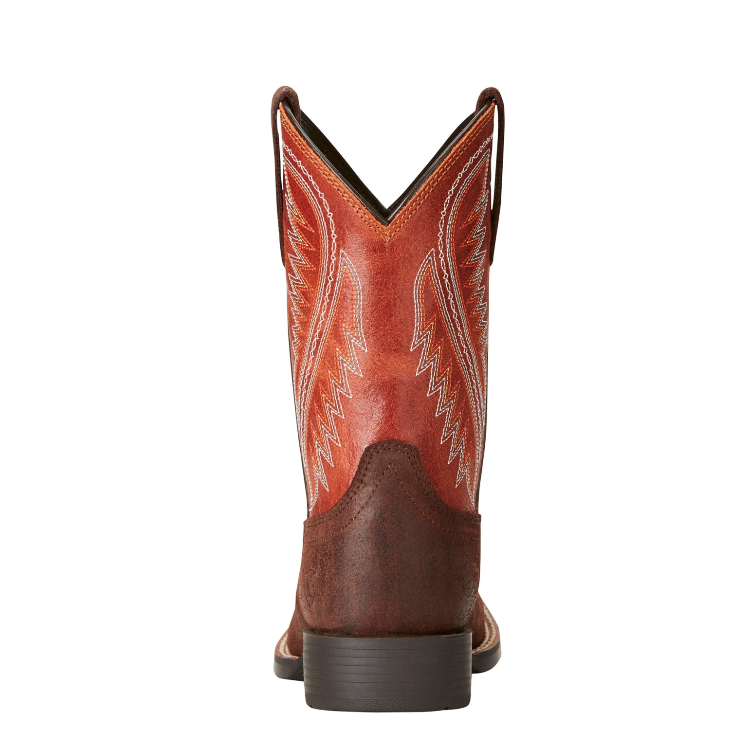 'Ariat' Youth 8" Hoolihan Alamo - Orange / Brown 5 'Ariat' Youth 8" Hoolihan Alamo - Orange / Brown - Image 3