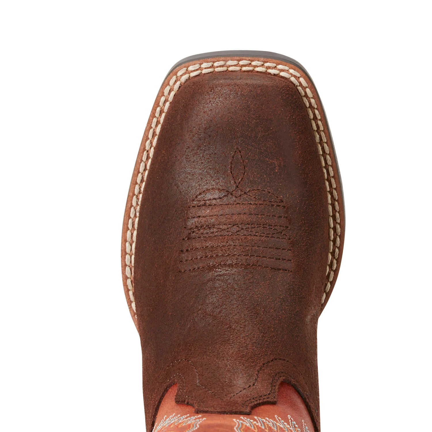 'Ariat' Youth 8" Hoolihan Alamo - Orange / Brown 6 'Ariat' Youth 8" Hoolihan Alamo - Orange / Brown - Image 4
