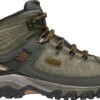 'Keen Outdoor' Men's Targhee III WP Mid Hiker - Black Olive / Golden Brown (Wide) -Shoe Joy Shop 1018596 P med 1024x1024@2x