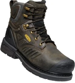 'Keen Utility' Men's 6" Philadelphia WP Comp Toe - Cascade Brown / Black -Shoe Joy Shop 1022110 3Q large 1024x1024@2x