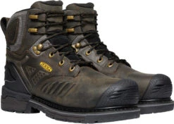 'Keen Utility' Men's 6" Philadelphia WP Comp Toe - Cascade Brown / Black -Shoe Joy Shop 1022110 PLA large 1024x1024@2x