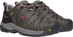 'Keen Utility' Women's Flint II EH Steel Toe - Magnet / Rose -Shoe Joy Shop 1023232 PLA large 1024x1024@2x