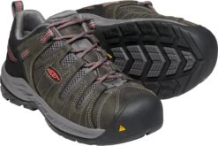 'Keen Utility' Women's Flint II EH Steel Toe - Magnet / Rose -Shoe Joy Shop 1023232 PPS large 1024x1024@2x