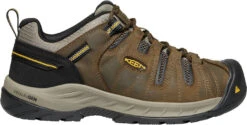 'Keen Utility' Men's Flint II EH Soft Toe - Cascade Brown / Golden Rod