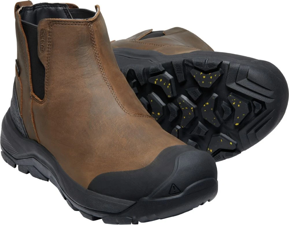 'Keen Outdoor' Men's Revel IV Chelsea Insulated WP Boot - Canteen / Black 6 'Keen Outdoor' Men's Revel IV Chelsea Insulated WP Boot - Canteen / Black - Image 4