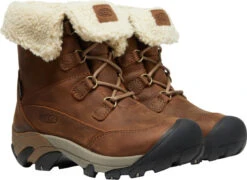 'Keen Outdoor' Women's Betty 200GR WP Short Boot - Brown / Shitake -Shoe Joy Shop 1026716 PLA med 1024x1024@2x