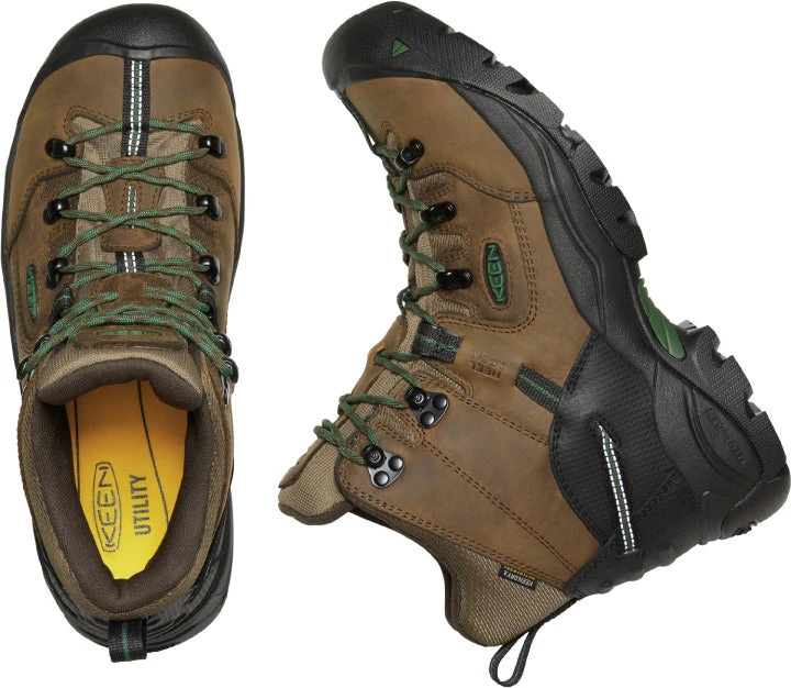 'Keen Utility' Men's 6" Pittsburgh Energy EH WP Soft Toe - Cascade Brown / Greener Pastures 4 'Keen Utility' Men's 6" Pittsburgh Energy EH WP Soft Toe - Cascade Brown / Greener Pastures - Image 2