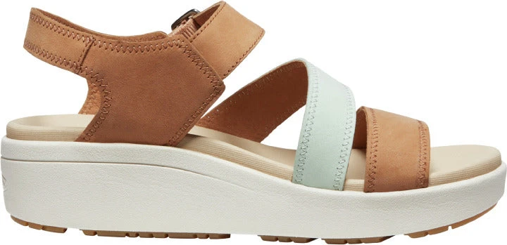 'Keen Outdoor' Women's Ellecity Backstrap Sandal - Natural / Clearly Aqua 3 'Keen Outdoor' Women's Ellecity Backstrap Sandal - Natural / Clearly Aqua