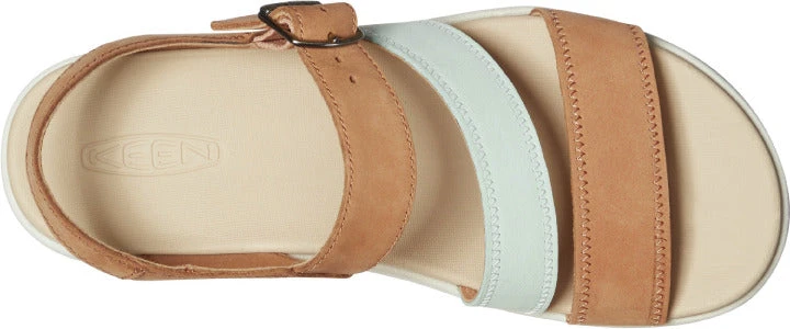 'Keen Outdoor' Women's Ellecity Backstrap Sandal - Natural / Clearly Aqua 4 'Keen Outdoor' Women's Ellecity Backstrap Sandal - Natural / Clearly Aqua - Image 2