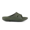 'OOFOS' Unisex OOahh Slide Sandal - Forest Green -Shoe Joy Shop 1100FORGREEN shot1 1024x1024@2x