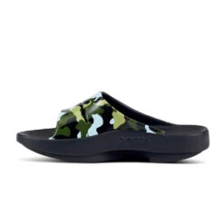 'OOFOS' Women's OOahh Slide Limited Edition - Jungle Camo -Shoe Joy Shop 1103BKJUNGCMO shot4 1024x1024@2x