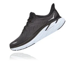 'HOKA' Men's Clifton 8 - Black / White -Shoe Joy Shop 1119393 BWHT 4 1024x1024@2x
