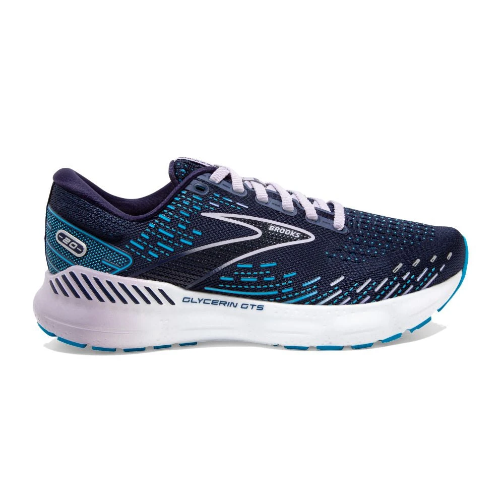 'Brooks' Women's Glycerin GTS 20 - Peacoat / Ocean / Pastel Lilac 3 'Brooks' Women's Glycerin GTS 20 - Peacoat / Ocean / Pastel Lilac