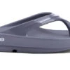 'OOFOS' Women's OOlala Luxe Thong - Slate -Shoe Joy Shop 1400SLATE shot1 932x680 0ceea480 d7c4 4e5f a49f 377216cad488 1024x1024@2x