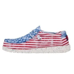 'Hey Dude' Men's Wally - Stars 'N Stripes -Shoe Joy Shop 150202699 WALLY STARS N STRIPES 1 1024x1024@2x