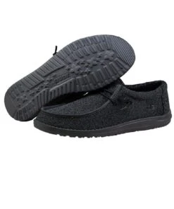 'Hey Dude' Men's Wally Sox Micro - Total Black -Shoe Joy Shop 150204942 a 1024x1024@2x