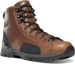 'Danner' Men's 6" Stronghold EH WP Soft Toe - Dark Brown -Shoe Joy Shop 16722 1024x1024@2x