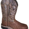 'Smoky Mountain' Children's Western Square Toe - Brown / Brown -Shoe Joy Shop 2000339857 200 P1 1024x1024@2x
