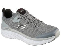 'Skechers' Men's D'Lux Walker-Pensive - Gray / Black -Shoe Joy Shop 23441 main 5 87137476 47f6 499a 990d 0428397c6474 1024x1024@2x