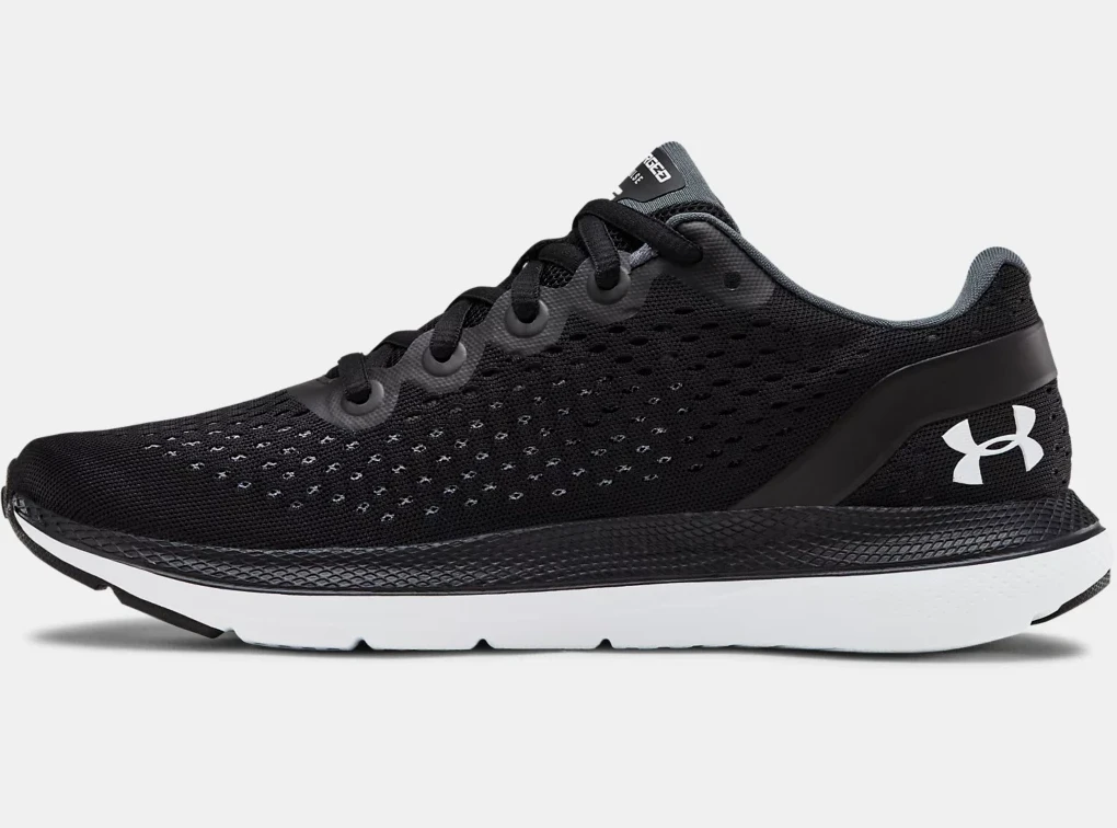 'Under Armour' Women's Charged Impulse - Black / White 4 'Under Armour' Women's Charged Impulse - Black / White - Image 2