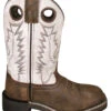 'Smoky Mountain' Children's Drifter Western Square Toe - Brown Distress / Antique White -Shoe Joy Shop 3108 114abdf9 7456 4eab b279 3209983d18a9 1024x1024@2x