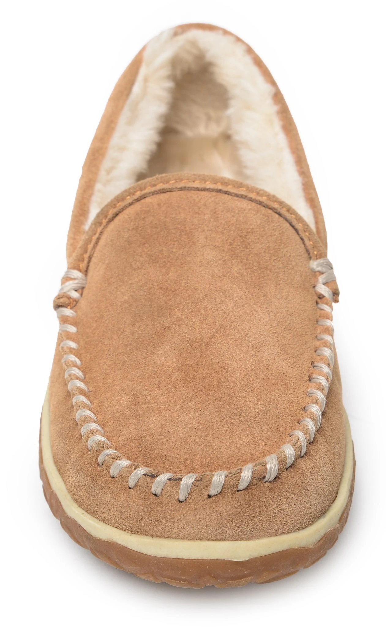 'Minnetonka' Women's Tempe Pile Lined Moc Slipper - Cinnamon 5 'Minnetonka' Women's Tempe Pile Lined Moc Slipper - Cinnamon - Image 3
