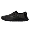 'Hey Dude' Men's Sirocco Sneaker - Black -Shoe Joy Shop 40140 0WM SIROCCO BLACKNIGHT LEFTSIDE 1024x1024@2x