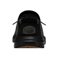 'Hey Dude' Men's Sirocco Sneaker - Black -Shoe Joy Shop 40140 0WM SIROCCO BLACKNIGHT RIGHTBACK 1024x1024@2x