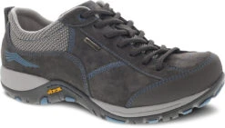 'Dansko' Women's WP Paisley - Grey / Blue Suede -Shoe Joy Shop 4350241005 1024x1024@2x