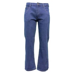 'KEY' Men's Performance Comfort 5 Pocket - Indigo Blue