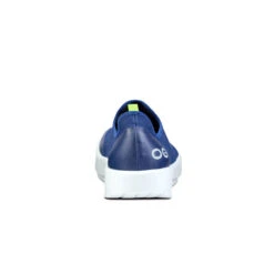'OOFOS' Women's OOmg EeZee Low Shoe - White / Navy -Shoe Joy Shop 5072WHTNVY shot5 1024x1024@2x