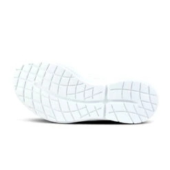 'OOFOS' Women's OOmg EeZee Low Shoe - White / Navy -Shoe Joy Shop 5072WHTNVY shot7 1024x1024@2x