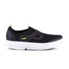 'OOFOS' Men's OOmg Mesh Low Slip On - White / Black -Shoe Joy Shop 5080WHTBLK 1 1024x1024@2x