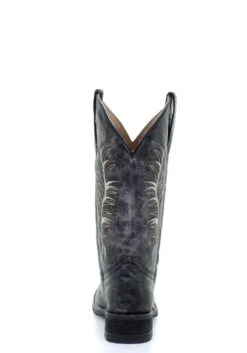 'Corral' Women's 12" Embroidered Western - Black / Sand -Shoe Joy Shop 5356 2 1024x1024@2x