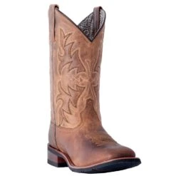 'Laredo' Women's 11" Anita Western Square Toe - Brown -Shoe Joy Shop 5602 1 e38ed3a6 a897 4054 9a7f fb8b8b5c0f89 1024x1024@2x