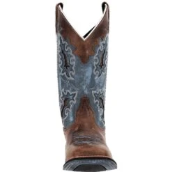 'Laredo' Women's 11" Isla Western Square Toe - Tan / Blue Denim -Shoe Joy Shop 5666 5 1500x.progressive 6de03535 3944 4979 b6ce 92538c3e3897 1024x1024@2x