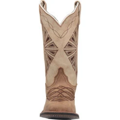 'Laredo' Women's 11" Kite Days Western Square Toe - Tan / Brown -Shoe Joy Shop 5821 5 1024x1024@2x