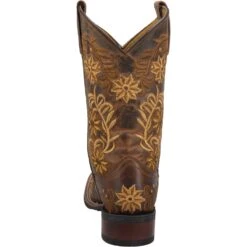 'Laredo' Women's 11" Secret Garden Western Square Toe - Brown 12 'Laredo' Women's 11" Secret Garden Western Square Toe - Brown -Shoe Joy Shop 5822 4 1024x1024@2x
