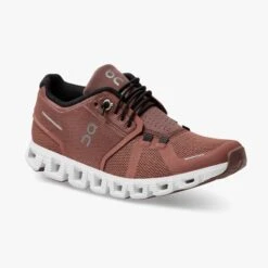 'On Running' Women's Cloud 5 - Rust / Black -Shoe Joy Shop 59.98898 cloud 5 ss22 rust black w g6 1024x1024@2x