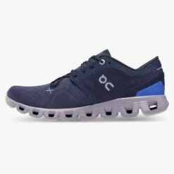 'On Running' Women's Cloud X 3 - Midnight / Heron -Shoe Joy Shop 60.98689 cloud x 3 fw22 midnight heron w g4 1024x1024@2x