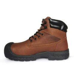 'Genuine Grip' Men's 6" Vulcan EH PR WP Comp Toe - Brown -Shoe Joy Shop 6100 4 1024x1024@2x