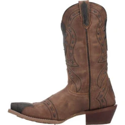 'Laredo' Men's 12" Porter Overlay Western Snip Toe - Tan -Shoe Joy Shop 68408 3 1024x1024@2x