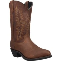 'Laredo' Men's 12" Saw Mill Western Round Toe - Brown 14 'Laredo' Men's 12" Saw Mill Western Round Toe - Brown -Shoe Joy Shop 68494 1 1024x1024@2x