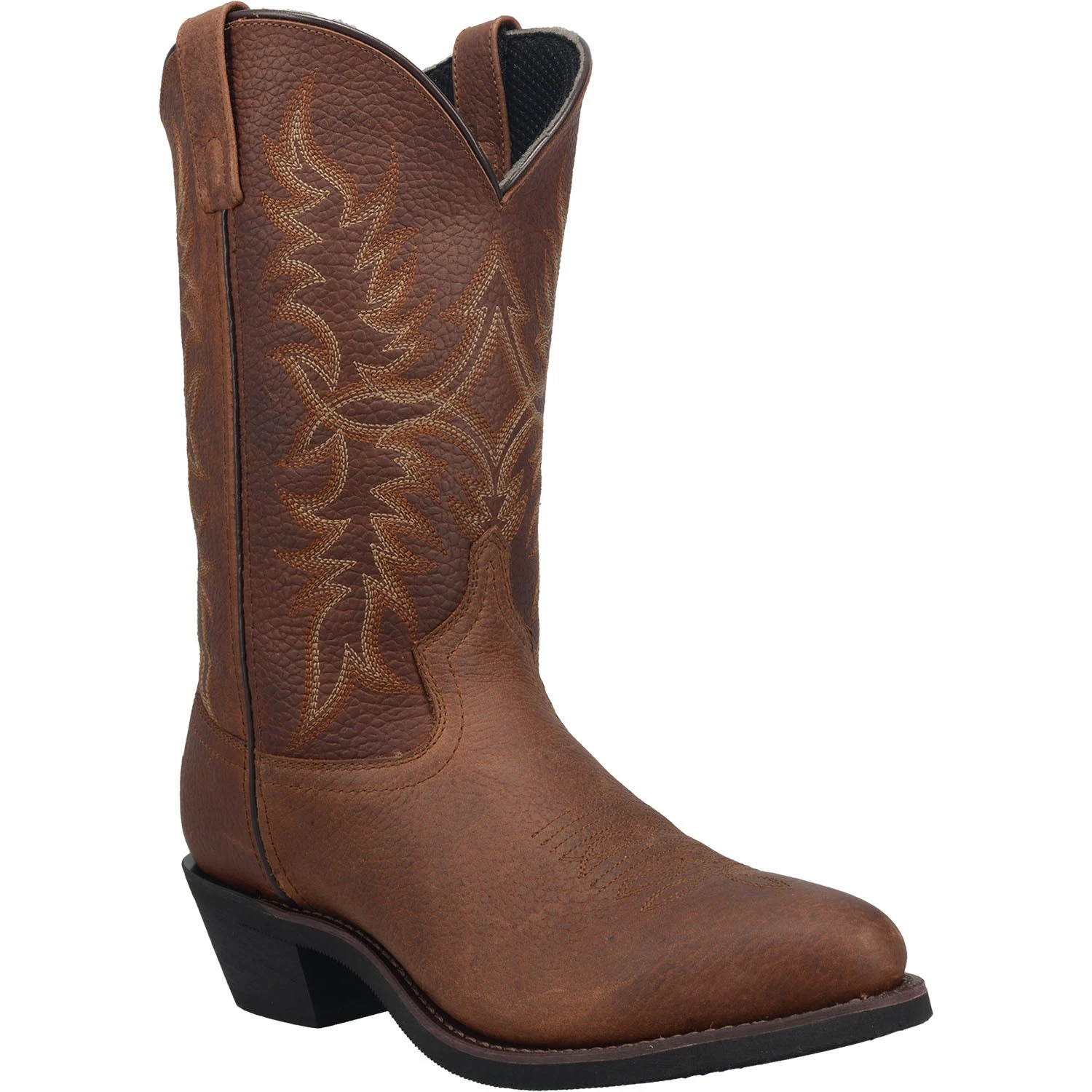 'Laredo' Men's 12" Saw Mill Western Round Toe - Brown 8 'Laredo' Men's 12" Saw Mill Western Round Toe - Brown - Image 6