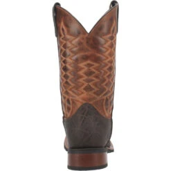 'Laredo' Men's 11" Dillon Western Square Toe - Brown -Shoe Joy Shop 7855 4 1024x1024@2x