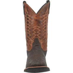 'Laredo' Men's 11" Dillon Western Square Toe - Brown -Shoe Joy Shop 7855 5 1024x1024@2x