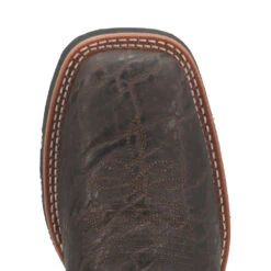 'Laredo' Men's 11" Dillon Western Square Toe - Brown -Shoe Joy Shop 7855 6 1024x1024@2x