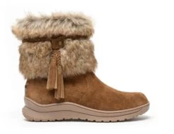 'Minnetonka' Women's Everett Boot - Brown